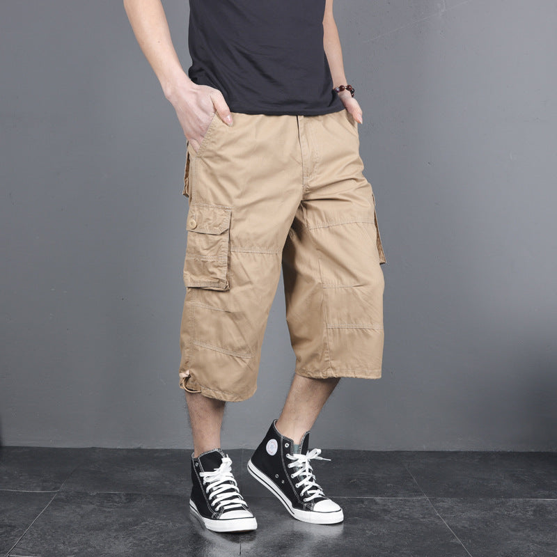 Summer Cotton Men's Loose Casual Shorts