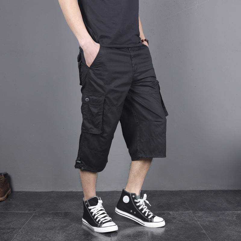 Summer Cotton Men's Loose Casual Shorts