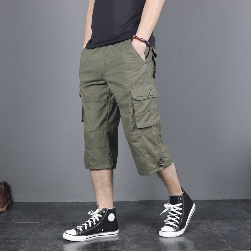 Summer Cotton Men's Loose Casual Shorts