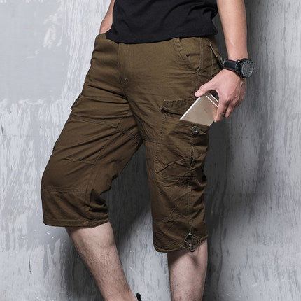 Summer Cotton Men's Loose Casual Shorts