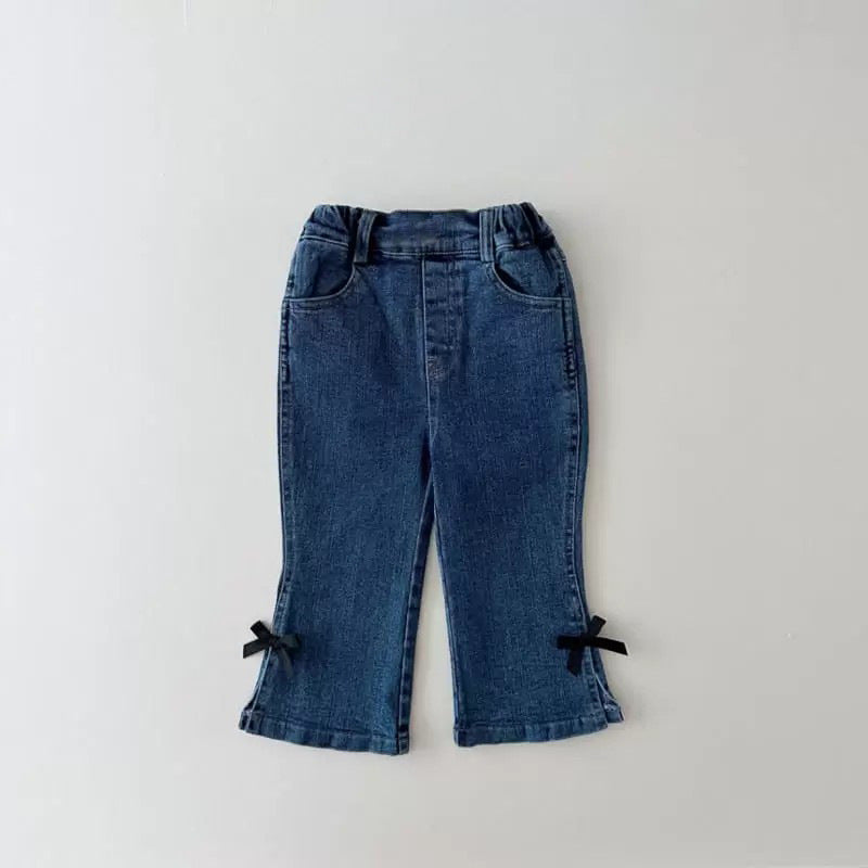 Product Meisjes Micro-elastische Denim Bell-bottom Broek