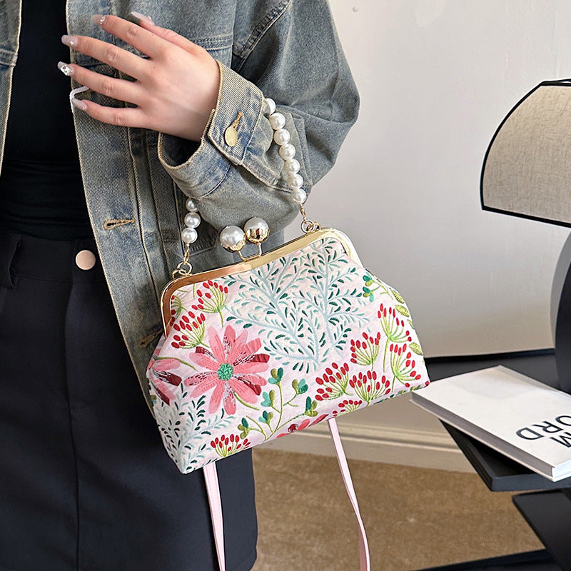 Women's Vintage Pastoral Style Handbag