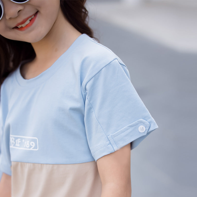 Family Matching Striped T-Shirt & Shorts Set