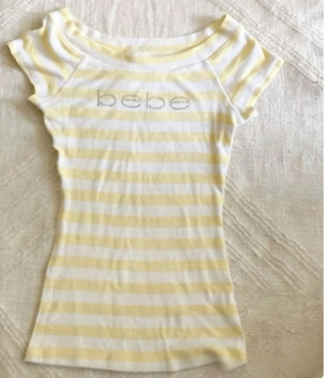 Slim Fit Striped T-Shirt for Women