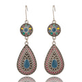 Vintage court style tassel earrings