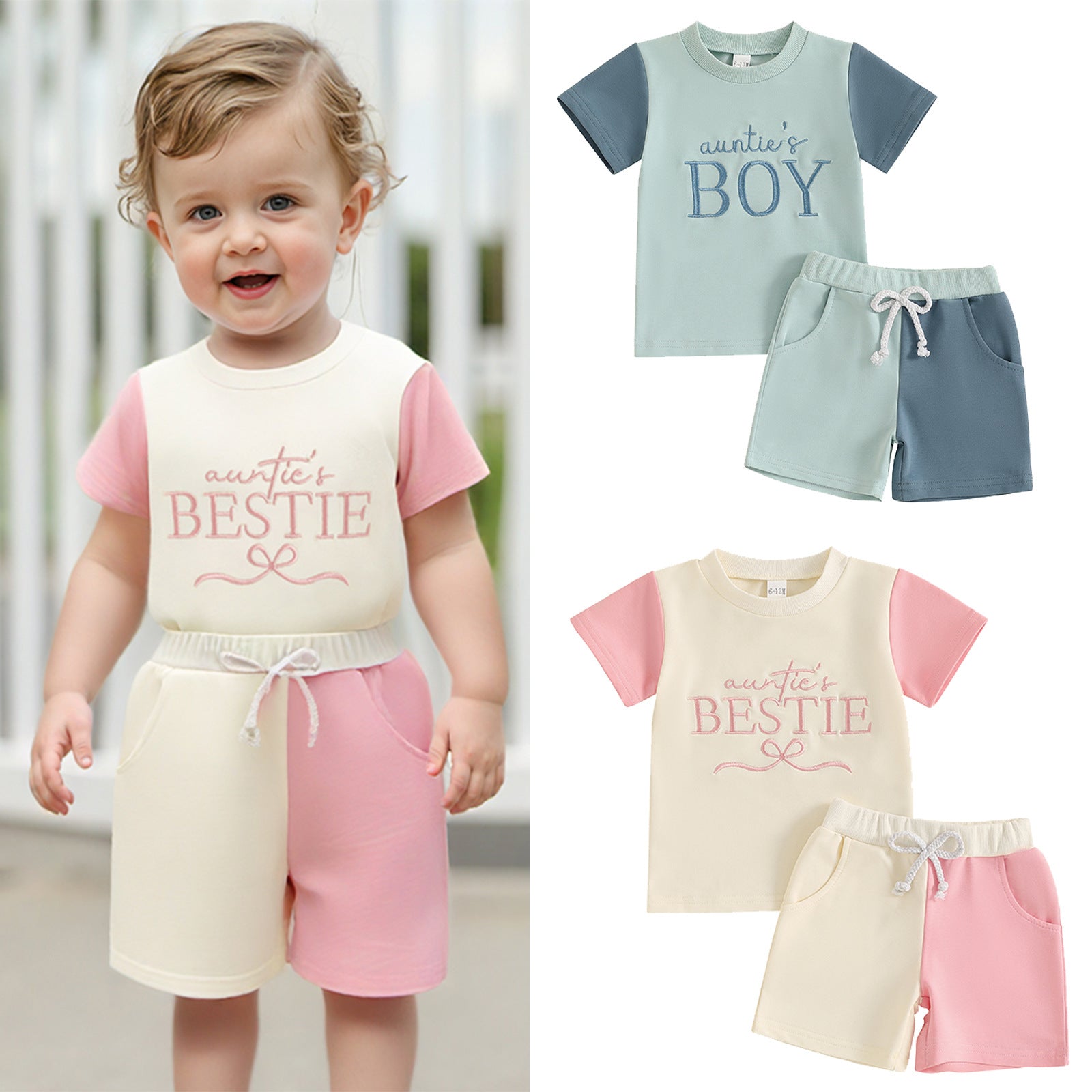 Children's Vitality Color Matching Letters Two-piece Set