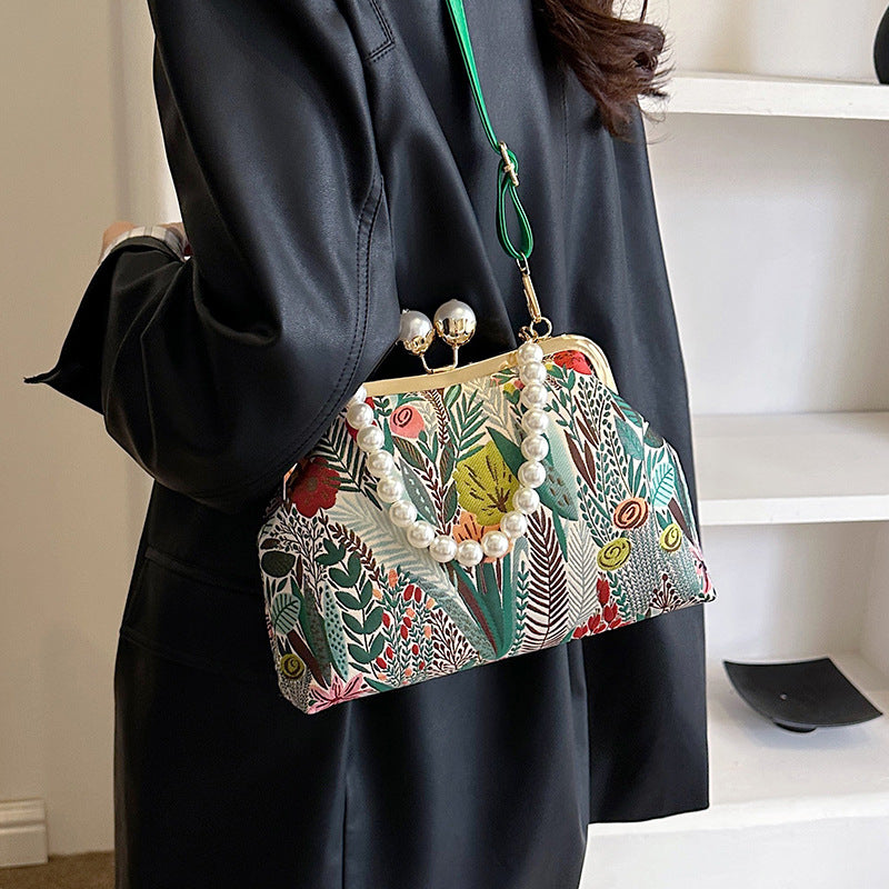Women's Vintage Pastoral Style Handbag