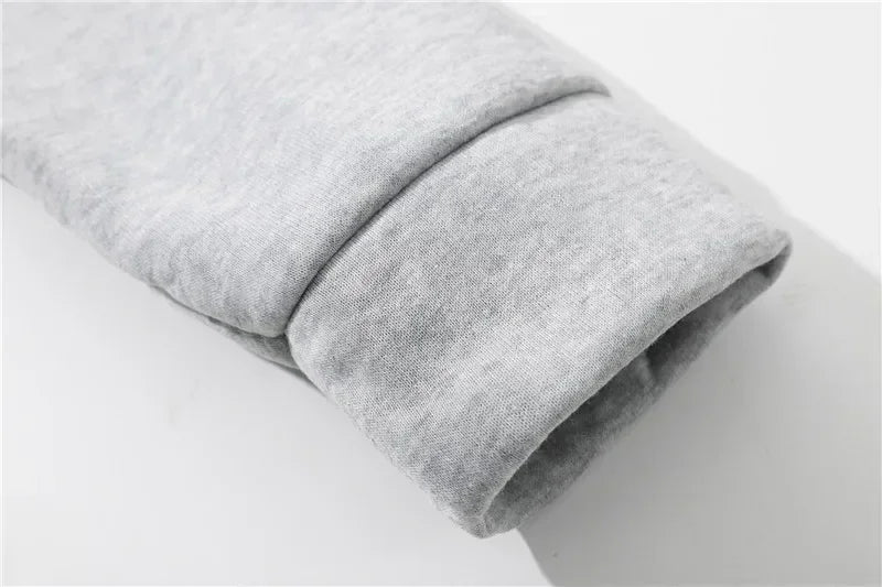 Trendy Fashion Hoodie Men's Classic Solid Color Fleece Hooded Sweatshirt Pullover Spring and Autumn  for Unisex