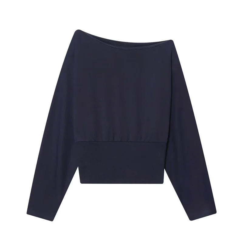 Off Shoulder Sweatshirt Women