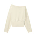 Off Shoulder Sweatshirt Women
