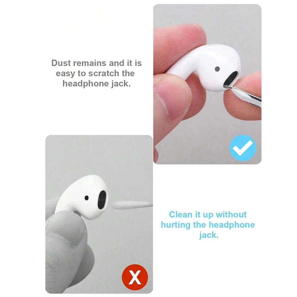 Earphones Cleaning Pen Airpods Pro Cleaning Brush  Portable Bluetooth Wireless Earphone Camera Cleaning Tool