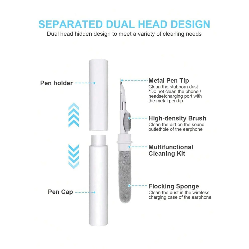 Earphones Cleaning Pen Airpods Pro Cleaning Brush  Portable Bluetooth Wireless Earphone Camera Cleaning Tool