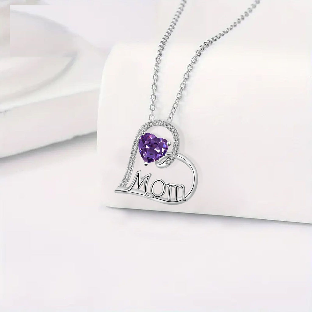 Mother's Gift Necklace Mother Heart-shaped  Gift Jewelry