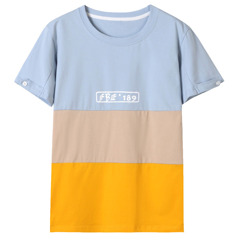 Family Matching Striped T-Shirt & Shorts Set