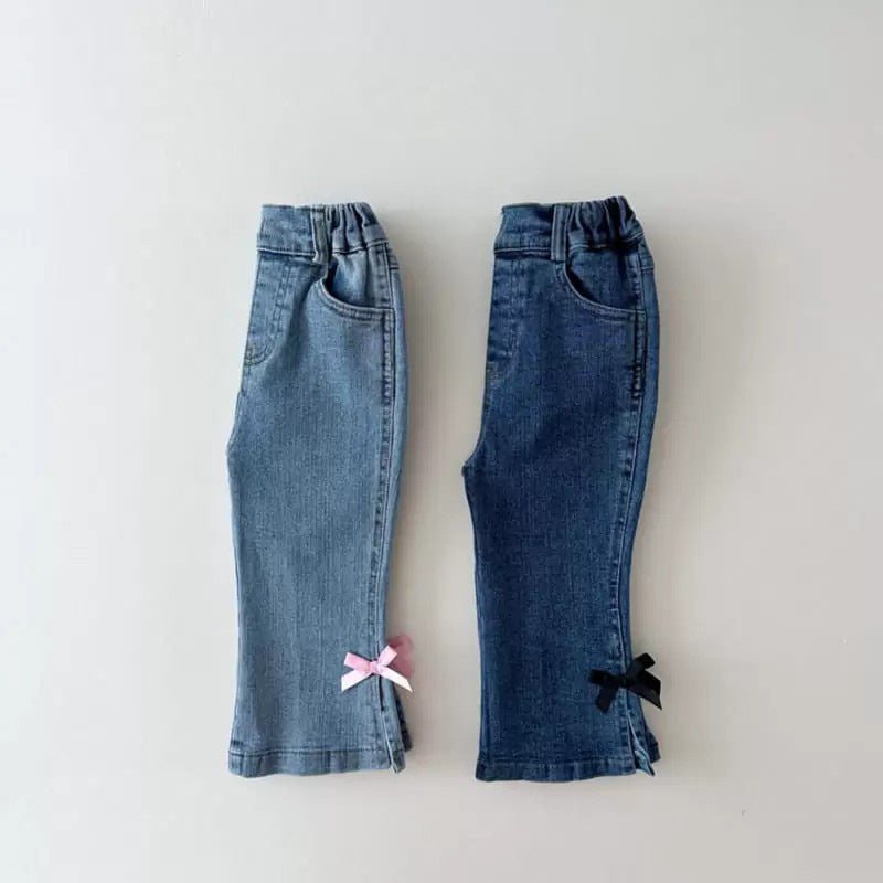 Product Meisjes Micro-elastische Denim Bell-bottom Broek