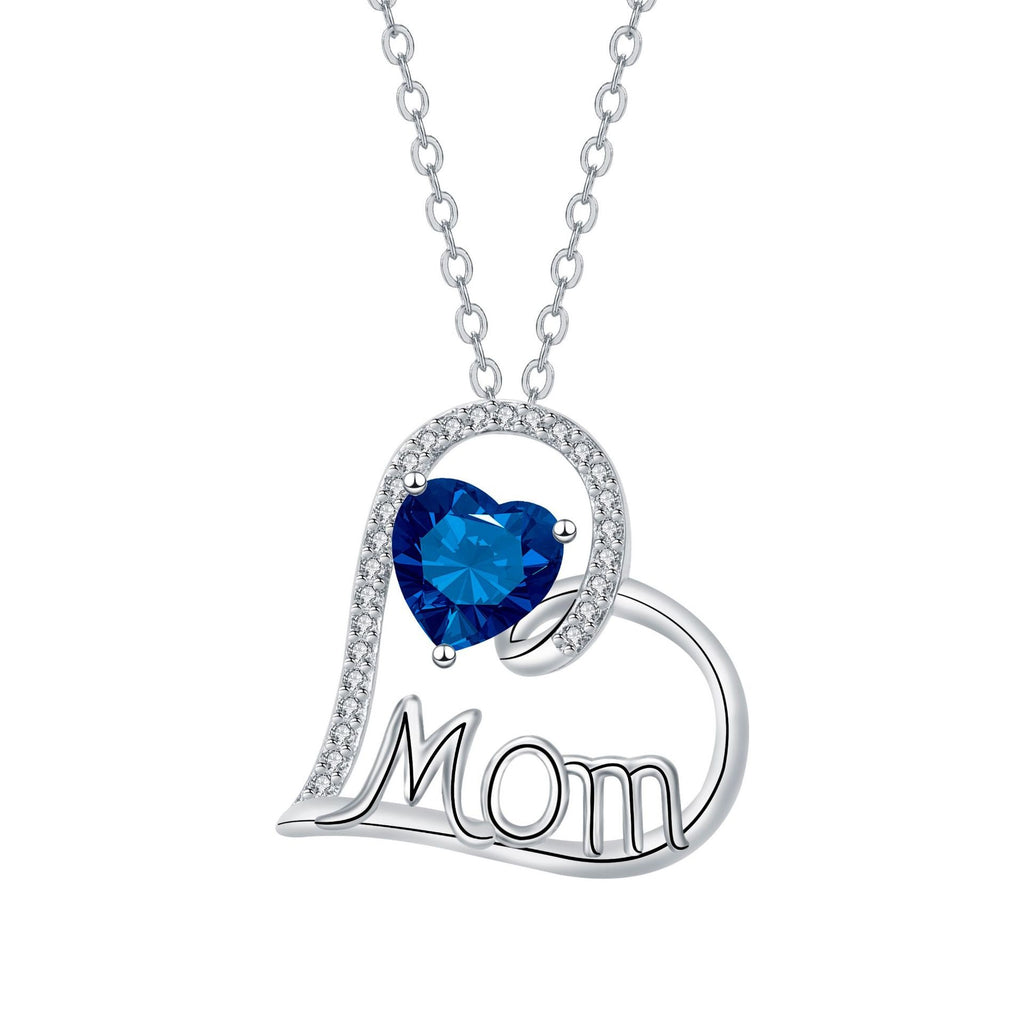 Mother's Gift Necklace Mother Heart-shaped  Gift Jewelry