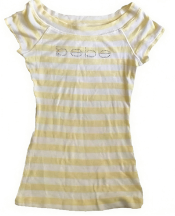 Slim Fit Striped T-Shirt for Women