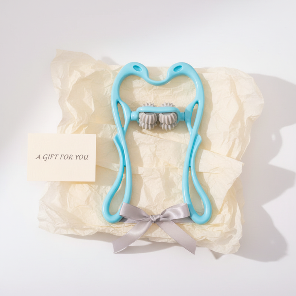 Gift flat lay